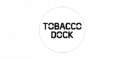 Tobacco deck logo on a black background.